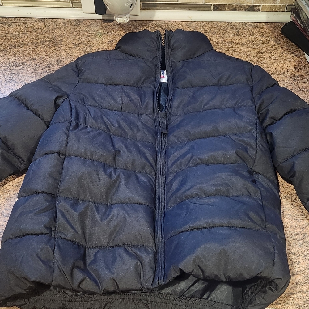 The Children's Place Navy Puffer Coat